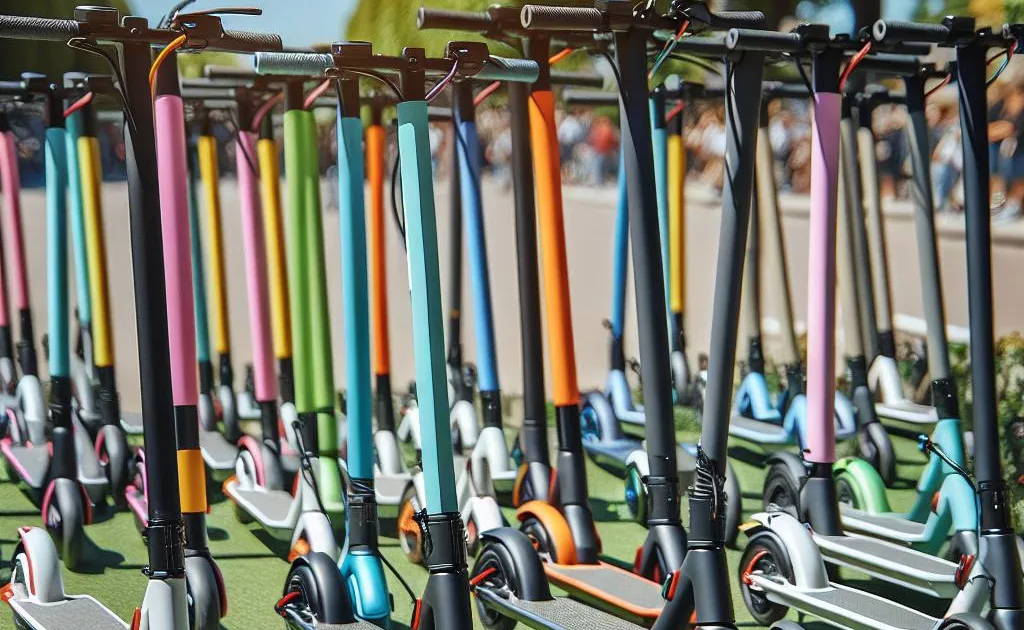 Fully automated e-scooter service