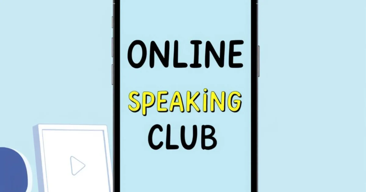 Online speaking club