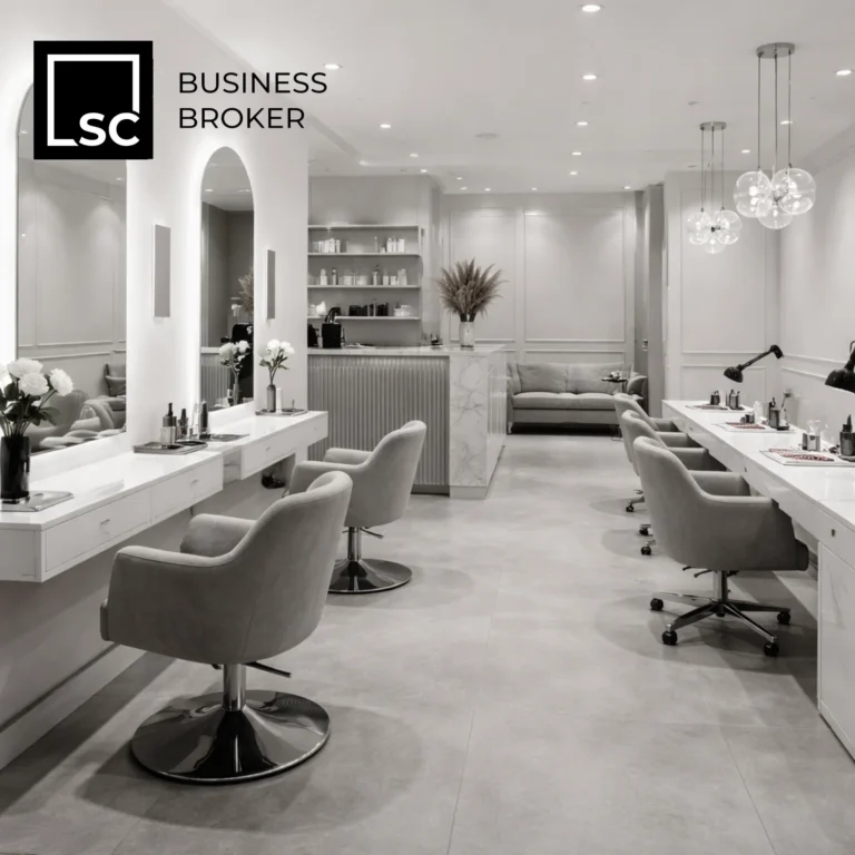 Sale of an operating beauty salon in the United Kingdom