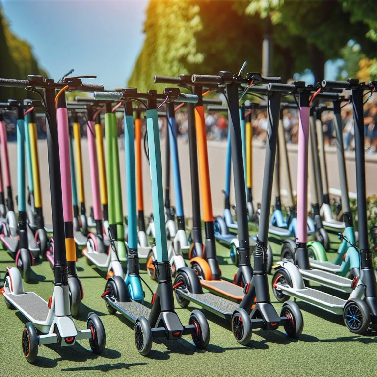 Fully automated e-scooter service