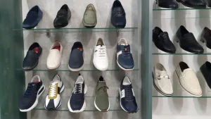 Shop of luxury Italian shoes